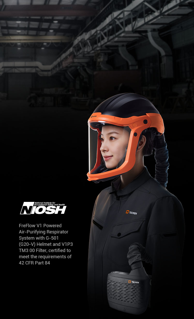 NIOSH-Approved. Ready for Work.